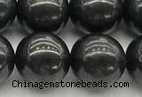 CCB968 15 inches 12mm round shungite gemstone beads wholesale