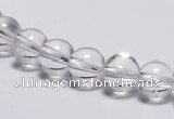 CCC02 15 inches 8mm round white crystal beads Wholesale