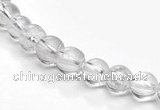 CCC06 15.5 inches 6mm round white crystal beads Wholesale