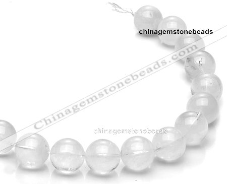 CCC11 15.5 inches 18mm round white crystal beads Wholesale