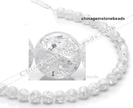 CCC15 grade A 10mm round white crystal beads Wholesale