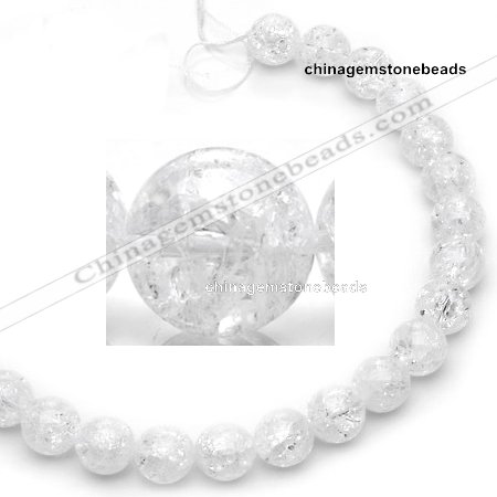 CCC17 14mm round grade A white crystal beads Wholesale