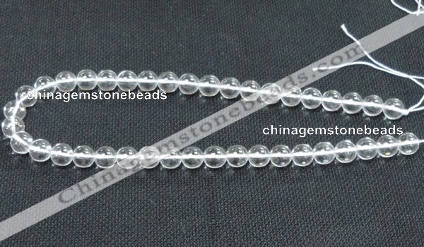 CCC278 15.5 inches 8mm round A grade natural white crystal beads