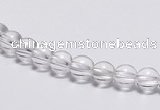 CCC30 15.5 inches 4mm round synthetic white crystal beads