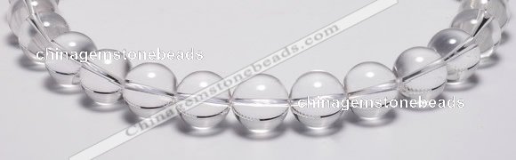 CCC33 15.5 inches 20mm round synthetic white crystal beads