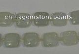 CCE16 15.5 inches 10*10mm square natural celestite gemstone beads