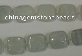 CCE17 15.5 inches 12*12mm square natural celestite gemstone beads