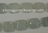 CCE17 15.5 inches 12*12mm square natural celestite gemstone beads