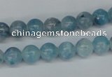 CCE51 15.5 inches 8mm round dyed natural celestite gemstone beads