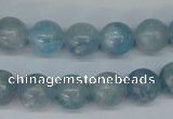 CCE52 15.5 inches 10mm round dyed natural celestite gemstone beads