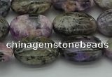 CCG103 15.5 inches 13*18mm oval charoite gemstone beads