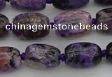 CCG111 15.5 inches 10*14mm drum charoite gemstone beads