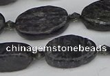 CCG128 15.5 inches 10*18mm oval charoite gemstone beads