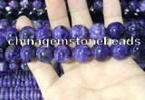 CCG142 15.5 inches 14mm round charoite gemstone beads