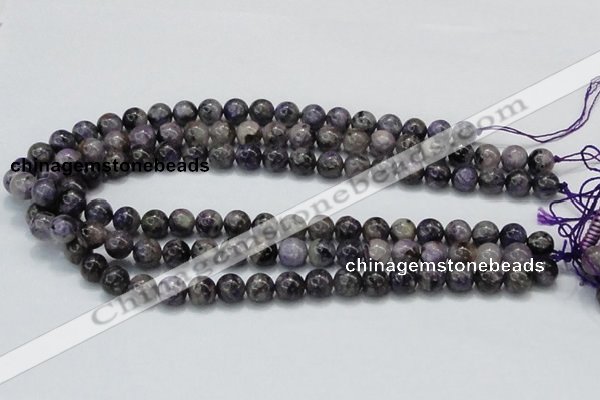 CCG21 15.5 inches 10mm round natural charoite gemstone beads