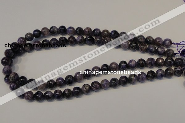 CCG27 15.5 inches 10mm round natural charoite gemstone beads