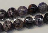 CCG28 15.5 inches 12mm round natural charoite gemstone beads