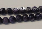 CCG31 15.5 inches 8mm round natural charoite gemstone beads