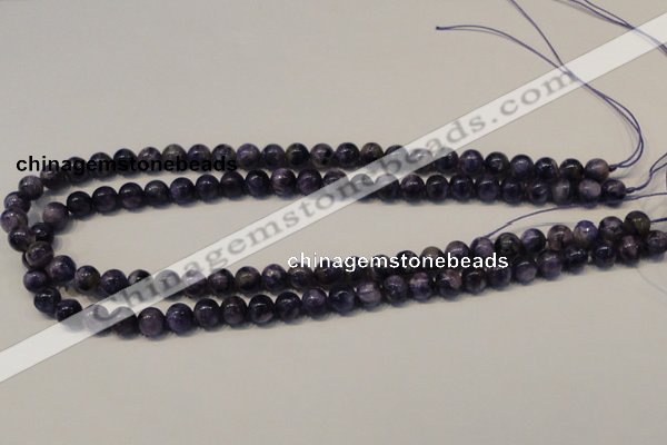 CCG31 15.5 inches 8mm round natural charoite gemstone beads