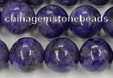 CCG311 15.5 inches 8mm round dyed charoite beads wholesale