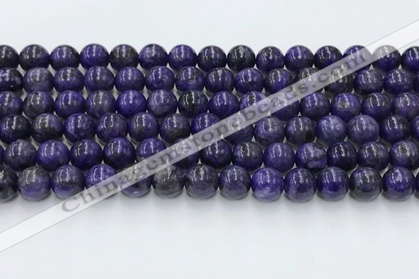 CCG316 15.5 inches 8mm round dyed charoite gemstone beads