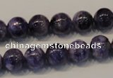 CCG32 15.5 inches 10mm round natural charoite gemstone beads