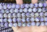 CCG321 15.5 inches 10mm round natural charoite beads wholesale