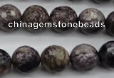 CCG59 15.5 inches 13mm faceted round natural charoite beads