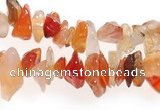 CCH06 35 inches red onyx chips gemstone beads wholesale