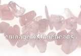 CCH09 32 inches rose quartz chips gemstone beads wholesale