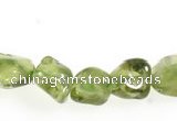 CCH17 16 inches green peridot chips gemstone beads wholesale