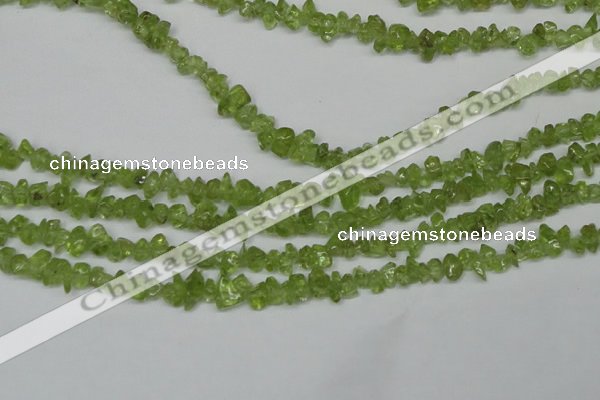 CCH206 34 inches 3*5mm olive quartz chips gemstone beads wholesale