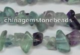 CCH216 34 inches 5*8mm fluorite chips gemstone beads wholesale