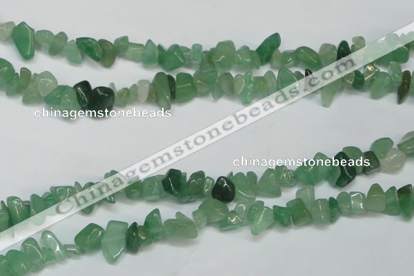 CCH221 34 inches 5*8mm green aventurine chips gemstone beads wholesale