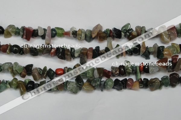 CCH230 34 inches 5*8mm Indian agate chips gemstone beads wholesale