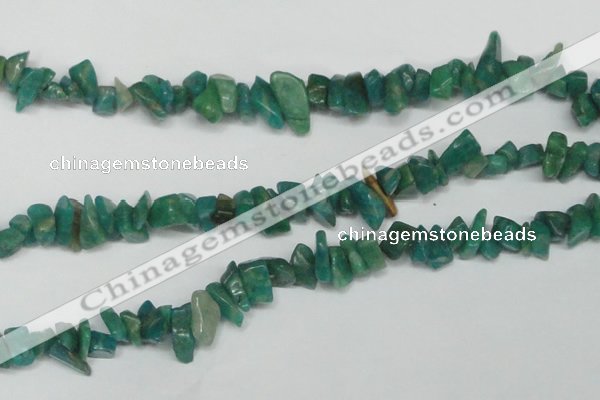 CCH231 34 inches 5*8mm Russian amazonite chips gemstone beads wholesale