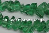 CCH253 34 inches 5*8mm synthetic crystal chips beads wholesale