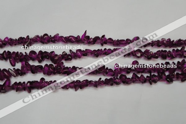 CCH259 34 inches 5*8mm synthetic crystal chips beads wholesale