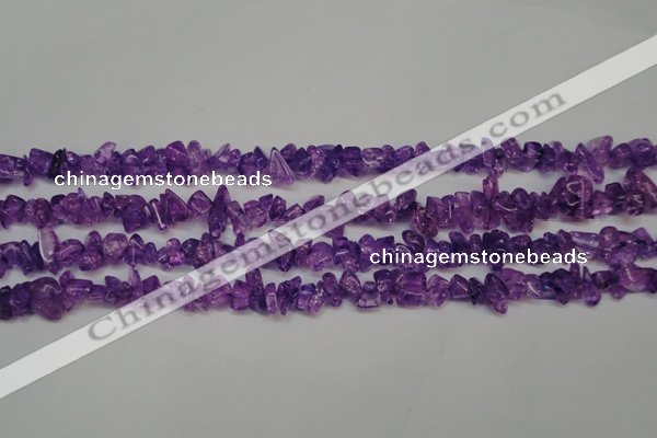 CCH260 34 inches 4*6mm synthetic crack crystal chips beads wholesale