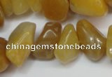 CCH271 34 inches 8*12mm yellow aventurine chips gemstone beads wholesale