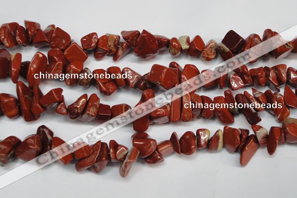 CCH275 34 inches 8*12mm red jasper chips gemstone beads wholesale
