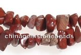 CCH28 35 inches red jasper chips gemstone beads wholesale