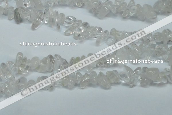 CCH290 34 inches 8*12mm white crystal chips gemstone beads wholesale