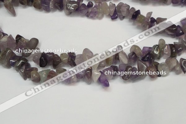 CCH291 34 inches 8*12mm amethyst chips gemstone beads wholesale