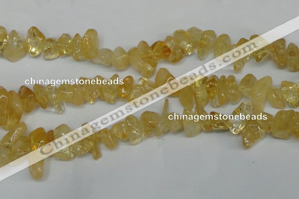 CCH292 34 inches 8*12mm citrine chips gemstone beads wholesale