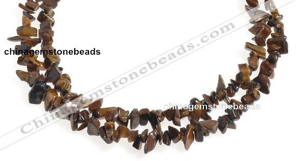 CCH30 34 inches tigers Eye chips gemstone beads wholesale