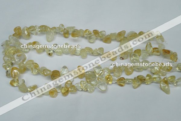 CCH312 15.5 inches 10*15mm citrine chips gemstone beads wholesale