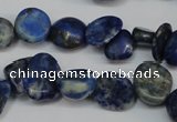 CCH325 15.5 inches 10*15mm lapis lazuli chips gemstone beads wholesale