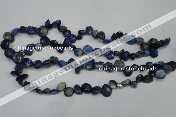 CCH325 15.5 inches 10*15mm lapis lazuli chips gemstone beads wholesale