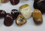 CCH326 15.5 inches 10*15mm mookaite chips gemstone beads wholesale